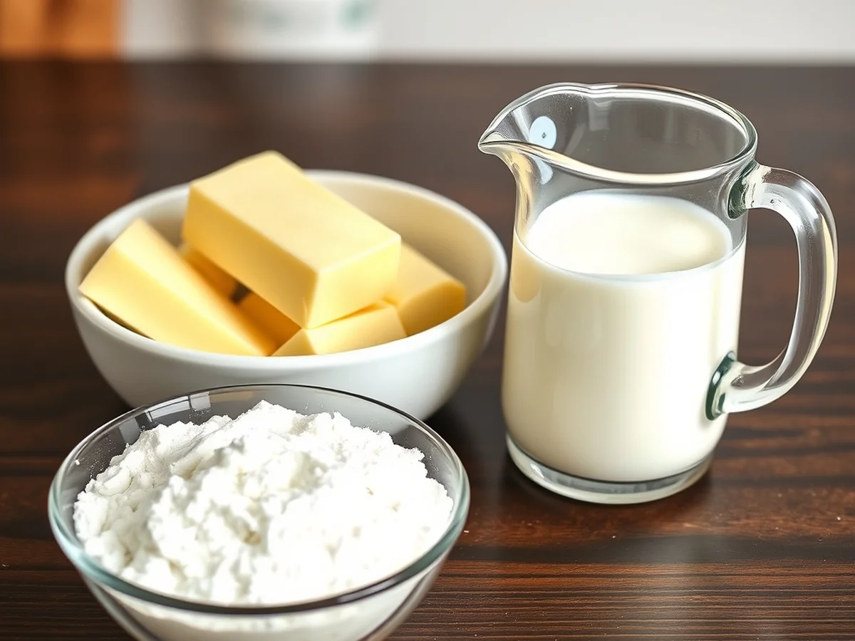 Understanding the Essential Ingredients and Ratios - basic white sauce