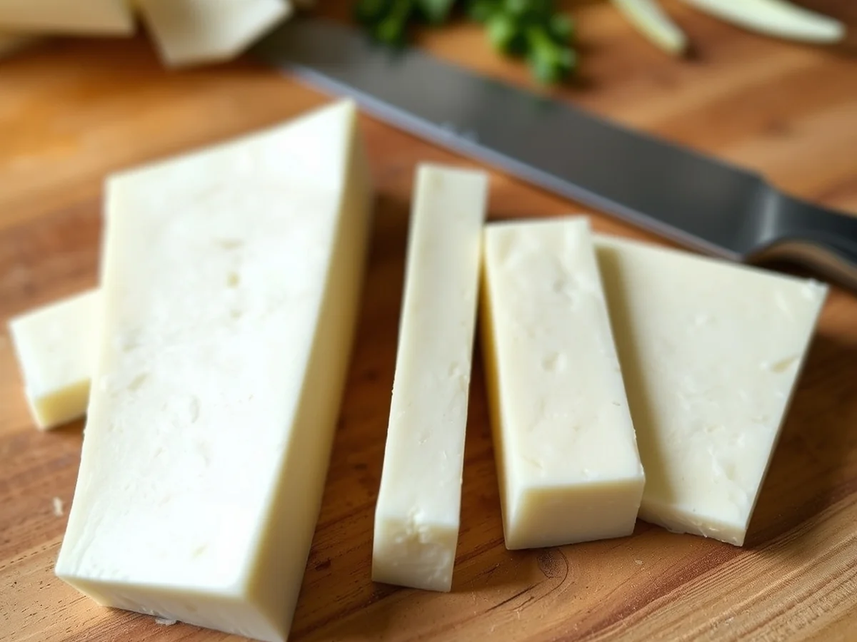 Slicing and Prep Work for the Best Texture - grilled halloumi cheese