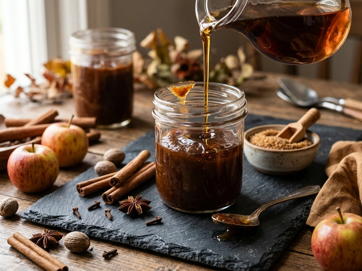 Essential Ingredients and Sweetener Selection - maple apple butter