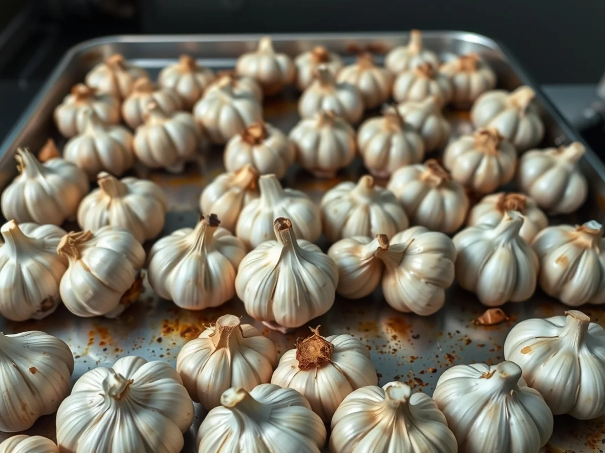 Bulk Roasting Methods for Meal Prep - oven roasted garlic