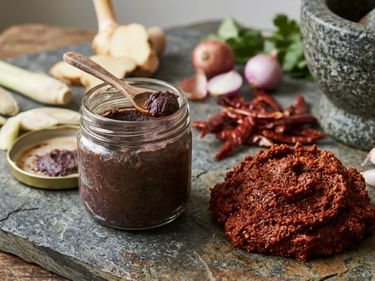 Thai Red Curry Paste Recipe: Authentic Homemade Paste - thai red curry paste