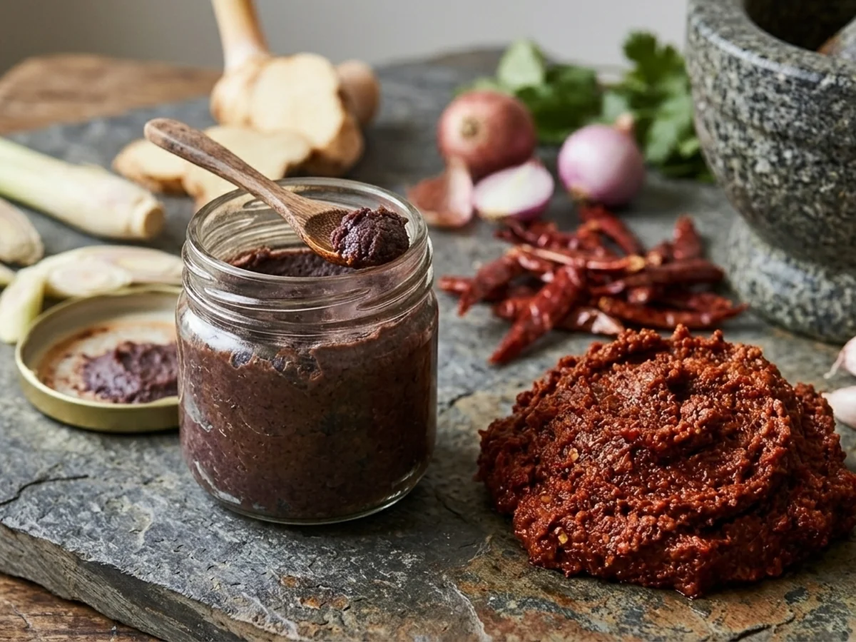 Thai Red Curry Paste Recipe: Authentic Homemade Paste - thai red curry paste