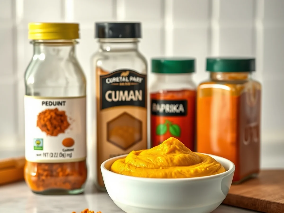 Common Ingredient Substitutions - thai yellow curry paste